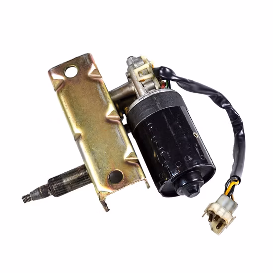 15-220 tr/min couple élevé D63 moteur à vis sans fin à engrenages CC personnalisé pour épandeur de sel